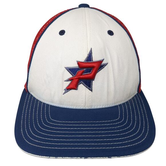 Pacific Headwear Fitted Trucker Hat Multi 7 3/8 Embroidered Logo 00 - Picture 1 of 11